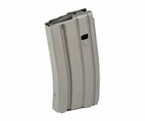 DURAMAG 20-round 5.56 aluminum magazine gray/black