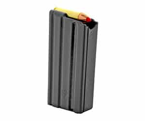 DuraMag SS 5-round stainless steel magazine for .450 Bushmaster, black matte finish