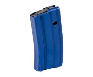 DuraMag 20-round blue aluminum AR-15 magazine