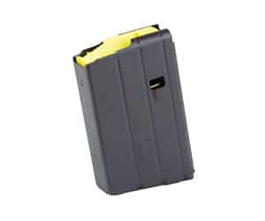 Duramag SS 10rd .400 Legend magazine, 410 stainless steel, black matte finish, orange follower