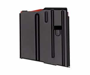 C Products Defense DURAMAG SS 10rd SR25-pattern stainless steel magazine black matte