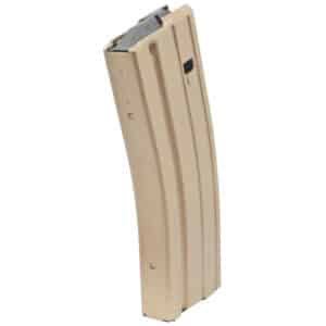DURAMAG SS 410 stainless steel 5.56/300 BLK magazine FDE with orange follower