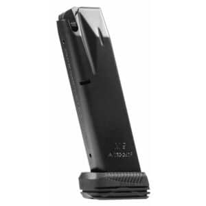 Mec-Gar MGPB9220M 20rd 9mm Beretta 92/M9 competition magazine, black anti-friction coating