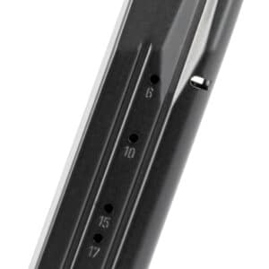 Mec-Gar 17rd .38 Super magazine for Tanfoglio Witness large frame, blued with anti-friction coating
