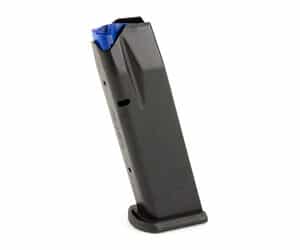 MEC-GAR 17rd 9mm magazine for CZ 75 series, black anti-friction finish