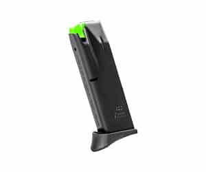 Mec-Gar 16rd 9mm magazine for Beretta 92 Compact with black anti-friction coating