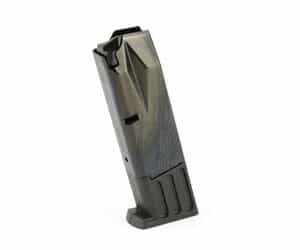 Mec-Gar blued 10-round magazine for Smith & Wesson 5900 series pistols, 9mm