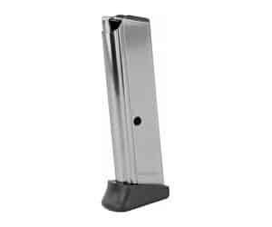 Mec-Gar Walther PPK/S .380 ACP 7rd nickel magazine with finger rest floorplate