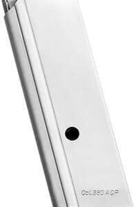 Mec-Gar Walther PPK/S .380 7-round nickel standard floorplate magazine