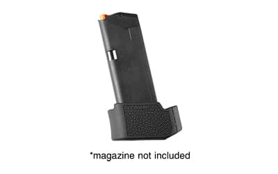 Hogue Grip Extension Base Pad for Glock 19/26 9mm Black Cobblestone