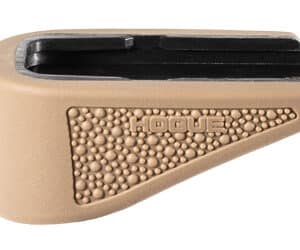 Hogue OverMolded Grip Extension Base Pad for Glock 43 9MM 6-Round in Flat Dark Earth