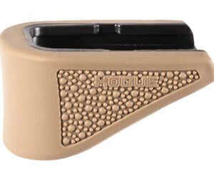 Hogue Overmolded Grip Extension Base Pad for Glock 42 (.380) 6rd in Flat Dark Earth