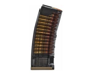 Lancer Systems L5AWM 30rd translucent smoke magazine for .300 AAC Blackout, AR-15 fit