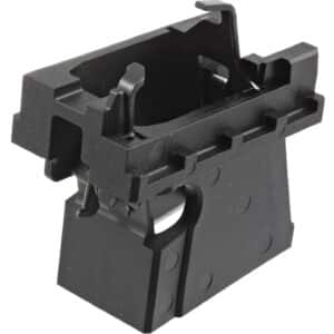 Ruger PC Carbine magazine well insert, black polymer, accepts Ruger American Pistol 9mm magazines