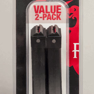 Ruger BX-25 25rd 2-pack black polymer magazine for 10/22