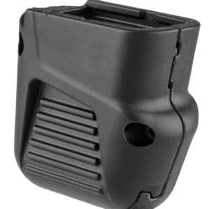 FAB Defense 43-10 magazine extension for Glock 43 in black polymer