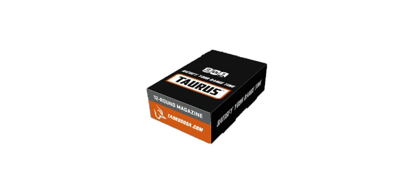 Taurus G3 15rd 9mm magazine black steel polymer base plate 12-pack display