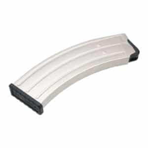 Tokarev T-1919 12 Gauge nickel-plated steel shotgun magazine with polymer follower