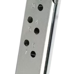 Walther PPK .32 ACP 7-round flush nickel magazine