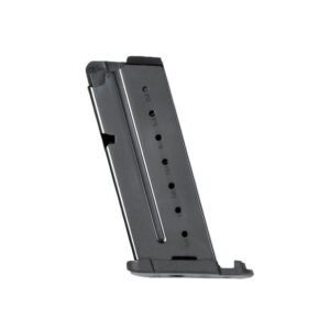 Walther PPS M2 9mm Luger 6-round black stainless steel replacement magazine
