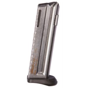Walther P22/P22Q 10-round .22 LR detachable magazine with finger rest