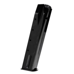 Walther P99 20-round 9mm detachable magazine, black steel
