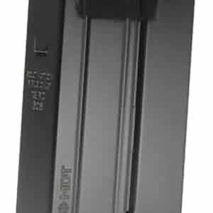 MDT AICS 12-round black steel magazine with binder plate