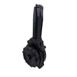 ProMag 50-round drum magazine for Springfield Armory Prodigy 2011 9mm pistol, Zytel polymer body