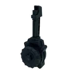 ProMag 30rd drum magazine for S&W M&P Shield EZ 9mm, black DuPont Zytel polymer
