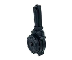 ProMag 9mm 50rd drum magazine for Ruger Security-9, black poly
