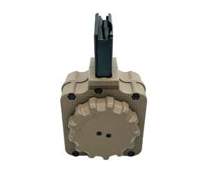 ProMag 50-round drum magazine for FN SCAR17 .308/7.62 NATO in Flat Dark Earth