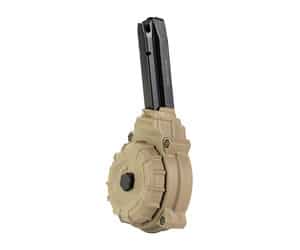 ProMag 50rd drum magazine for Sig P320 in Flat Dark Earth