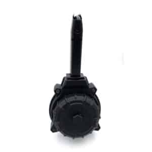 ProMag DRMA94 50rd 9mm drum magazine for Taurus TH9, black DuPont Zytel