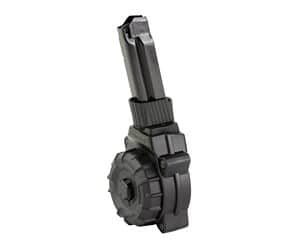 ProMag 30-round drum magazine for Smith & Wesson Shield Plus 9mm, black polymer