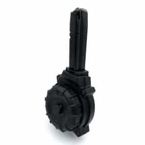 ProMag 50-round drum magazine for Taurus PT 99 9mm, black polymer