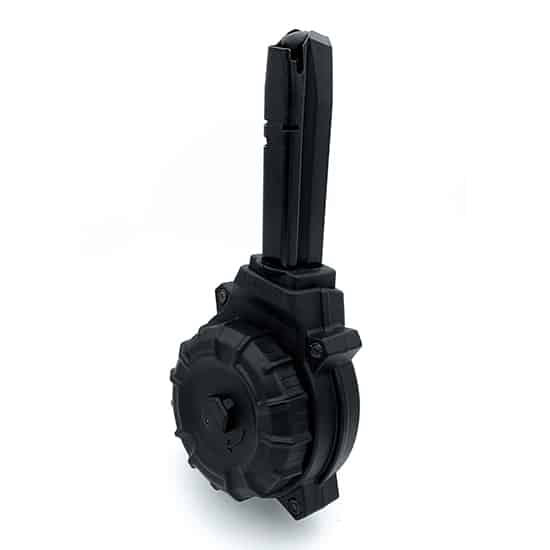 ProMag 50-round drum magazine for Taurus PT 99 9mm, black polymer