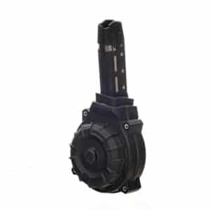 ProMag 50-round drum magazine for Glock 20, black polymer, 10mm