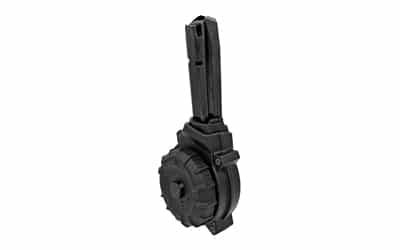 ProMag 50rd 9mm drum magazine for Sig Sauer P320, black polymer
