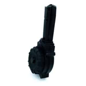 ProMag 50-round drum magazine for Smith & Wesson M&P9, black polymer