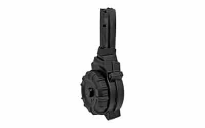 ProMag Springfield Hellcat 50rd black polymer drum magazine 9mm