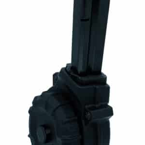 ProMag DRMA47 50rd black polymer drum magazine for CZ-75 9mm