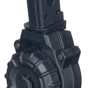 ProMag DRMA29 30rd drum magazine for CZ Scorpion 9mm, black polymer