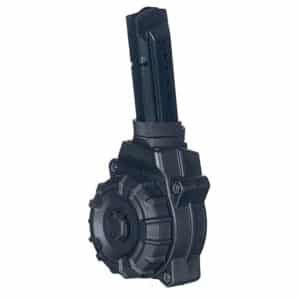 ProMag DRMA27 30-round black polymer drum magazine for Glock 17/19 9mm