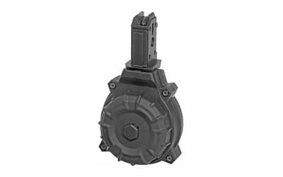 ProMag DRMA22 50-round black polymer drum magazine for CZ Scorpion 9mm