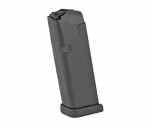 ProMag GLKA10 15rd 9mm magazine for Glock 19/26, black polymer