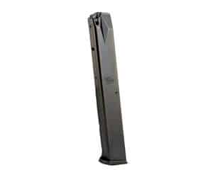 ProMag blued steel 32-round magazine for Ruger P-Series pistols, 9mm