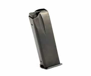 ProMag Browning Hi-Power 13rd 9mm blued steel magazine side view