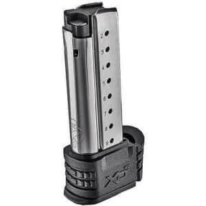 Springfield Armory XD-S 8-round stainless magazine with black sleeve for backstraps