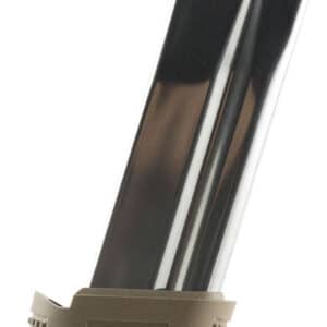 Springfield Armory XD Compact 10rd .45 ACP stainless steel magazine with FDE sleeve