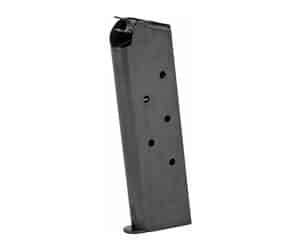 Springfield Armory 1911 7-round blued steel magazine for .45 ACP